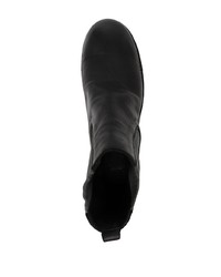 schwarze Chelsea Boots aus Leder von Guidi