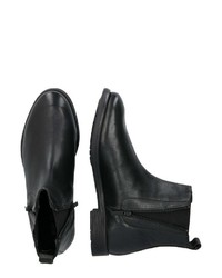 schwarze Chelsea Boots aus Leder von Antony Morato