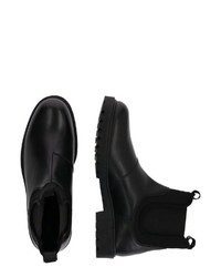 schwarze Chelsea Boots aus Leder von Antony Morato