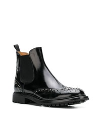 schwarze Chelsea Boots aus Leder von Church's