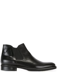 schwarze Chelsea Boots aus Leder von Baldinini