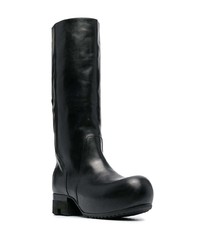 schwarze Chelsea Boots aus Leder von Rick Owens