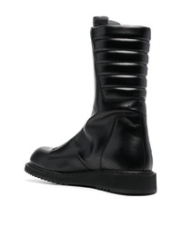 schwarze Chelsea Boots aus Leder von Rick Owens