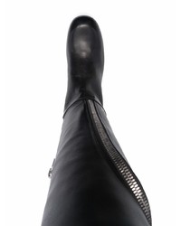 schwarze Chelsea Boots aus Leder von Rick Owens