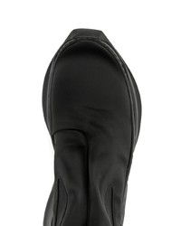 schwarze Chelsea Boots aus Leder von Rick Owens DRKSHDW