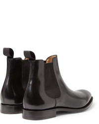 schwarze Chelsea Boots aus Leder von Church's