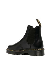 schwarze Chelsea Boots aus Leder von Dr. Martens