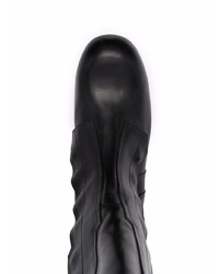 schwarze Chelsea Boots aus Leder von Rick Owens