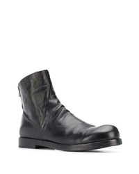 schwarze Chelsea Boots aus Leder von Officine Creative