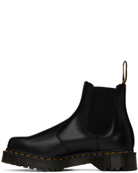 schwarze Chelsea Boots aus Leder von Dr. Martens