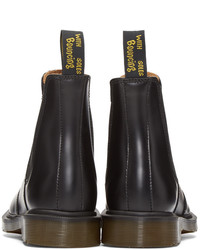 schwarze Chelsea Boots aus Leder von Dr. Martens