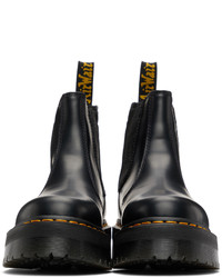 schwarze Chelsea Boots aus Leder von Dr. Martens