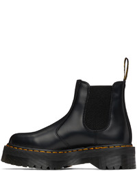 schwarze Chelsea Boots aus Leder von Dr. Martens