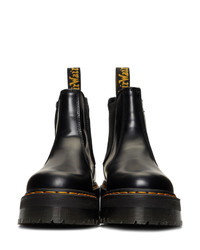 schwarze Chelsea Boots aus Leder von Dr. Martens