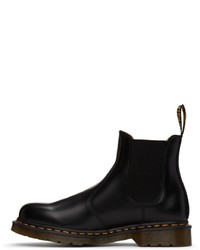 schwarze Chelsea Boots aus Leder von Dr. Martens