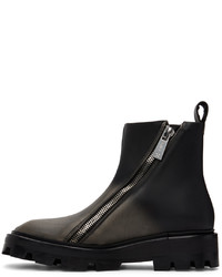 schwarze Chelsea Boots aus Leder von Gmbh