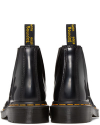 schwarze Chelsea Boots aus Leder von Dr. Martens