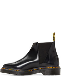 schwarze Chelsea Boots aus Leder von Dr. Martens