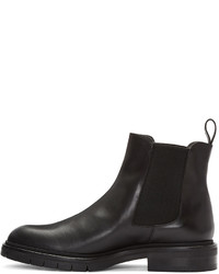 schwarze Chelsea Boots aus Leder von Robert Clergerie