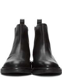 schwarze Chelsea Boots aus Leder von Robert Clergerie