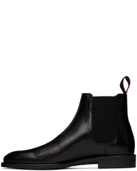 schwarze Chelsea Boots aus Leder von Ps By Paul Smith