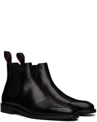 schwarze Chelsea Boots aus Leder von Ps By Paul Smith