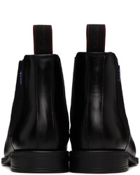 schwarze Chelsea Boots aus Leder von Ps By Paul Smith