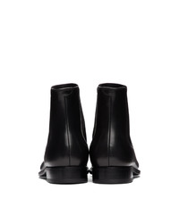 schwarze Chelsea Boots aus Leder von Givenchy