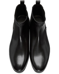 schwarze Chelsea Boots aus Leder von Pierre Hardy