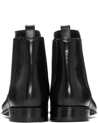 schwarze Chelsea Boots aus Leder von Pierre Hardy