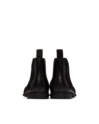 schwarze Chelsea Boots aus Leder von Ps By Paul Smith