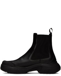 schwarze Chelsea Boots aus Leder von Gmbh