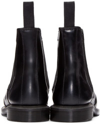 schwarze Chelsea Boots aus Leder von Dr. Martens