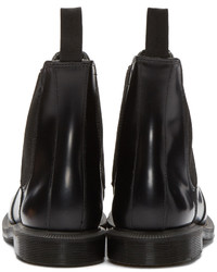 schwarze Chelsea Boots aus Leder von Dr. Martens