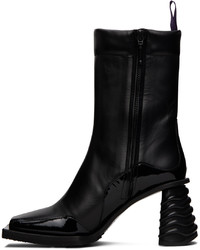 schwarze Chelsea Boots aus Leder von Eytys