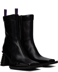 schwarze Chelsea Boots aus Leder von Eytys