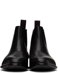 schwarze Chelsea Boots aus Leder von Ps By Paul Smith
