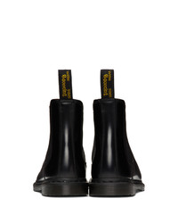 schwarze Chelsea Boots aus Leder von Dr. Martens