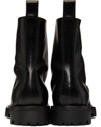 schwarze Chelsea Boots aus Leder von Officine Creative