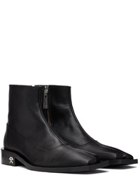 schwarze Chelsea Boots aus Leder von Gmbh