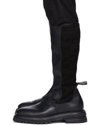 schwarze Chelsea Boots aus Leder von ADYAR