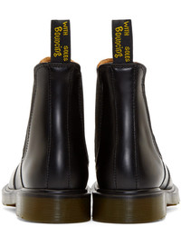 schwarze Chelsea Boots aus Leder von Dr. Martens