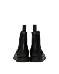 schwarze Chelsea Boots aus Leder von Woman by Common Projects