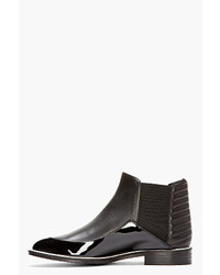 schwarze Chelsea Boots aus Leder von Nicholas Kirkwood