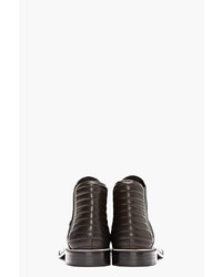 schwarze Chelsea Boots aus Leder von Nicholas Kirkwood