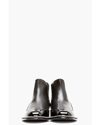 schwarze Chelsea Boots aus Leder von Nicholas Kirkwood