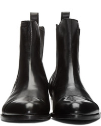 schwarze Chelsea Boots aus Leder von Robert Clergerie