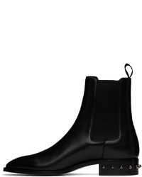 schwarze Chelsea Boots aus Leder von Christian Louboutin