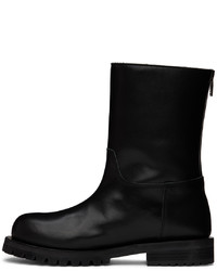 schwarze Chelsea Boots aus Leder von DRAE