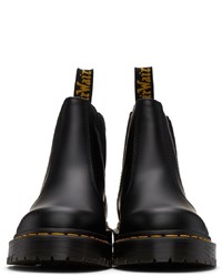 schwarze Chelsea Boots aus Leder von Dr. Martens